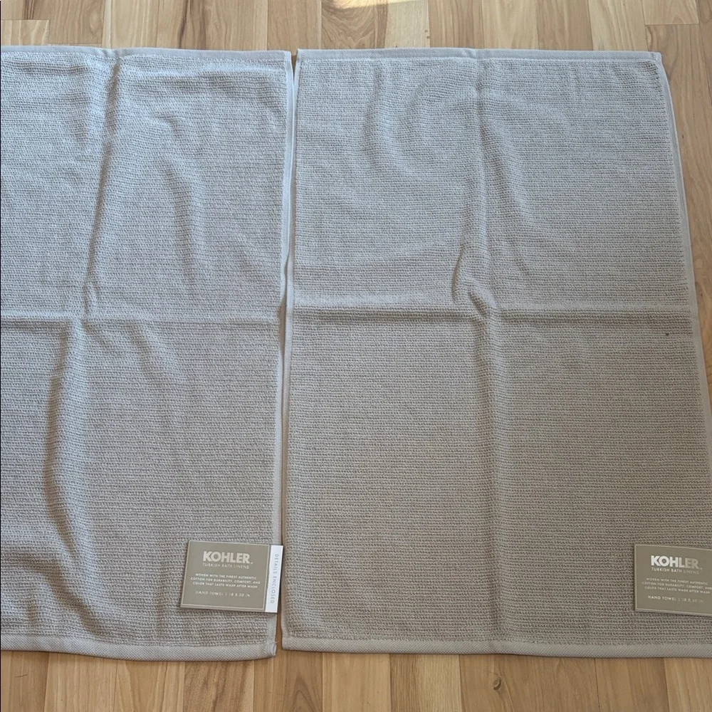 Kohler Tan Bath Towels Set of two!